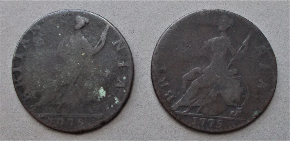1775-George-III-Halfpenny-Duo